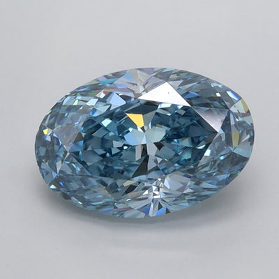 1.53 Carat Oval Lab Diamond