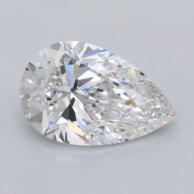 1.50 Carat Pear Lab Diamond