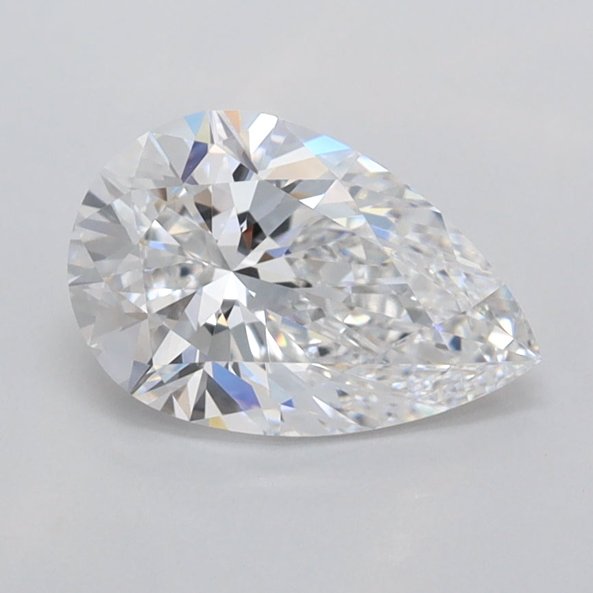 1.37 Carat Pear Lab Diamond