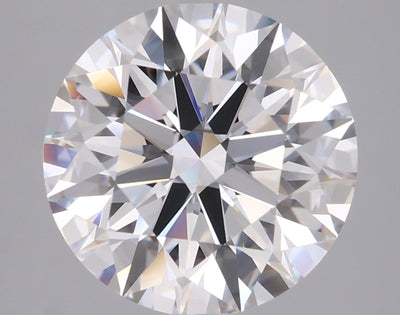 3.67 Carat Round Lab Diamond