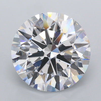 5.74 Carat Round Lab Diamond
