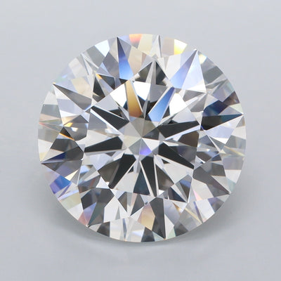 7.08 Carat Round Lab Diamond