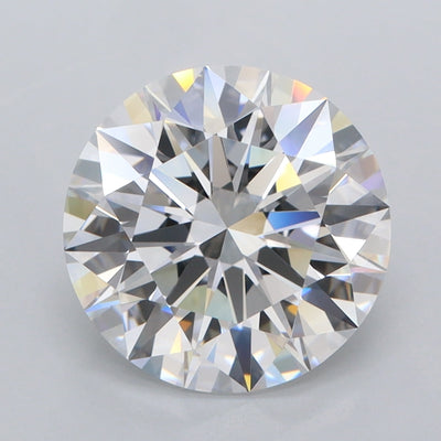3.68 Carat Round Lab Diamond