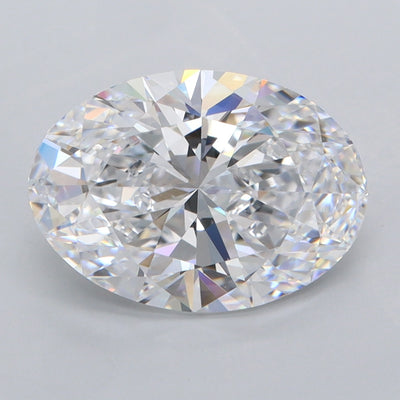 3.12 Carat Oval Lab Diamond