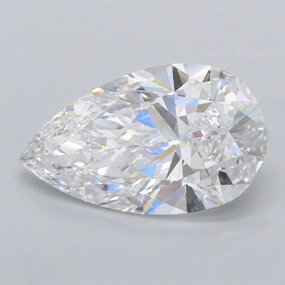1.00 Carat Pear Lab Diamond