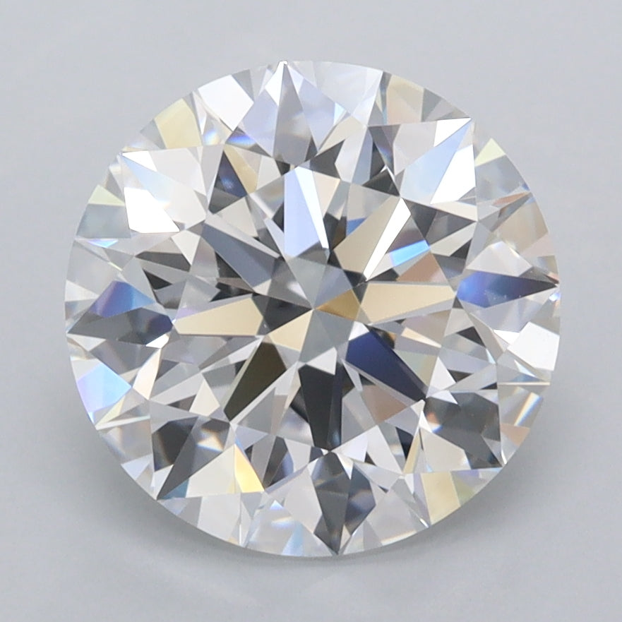 3.25 Carat Round Lab Diamond