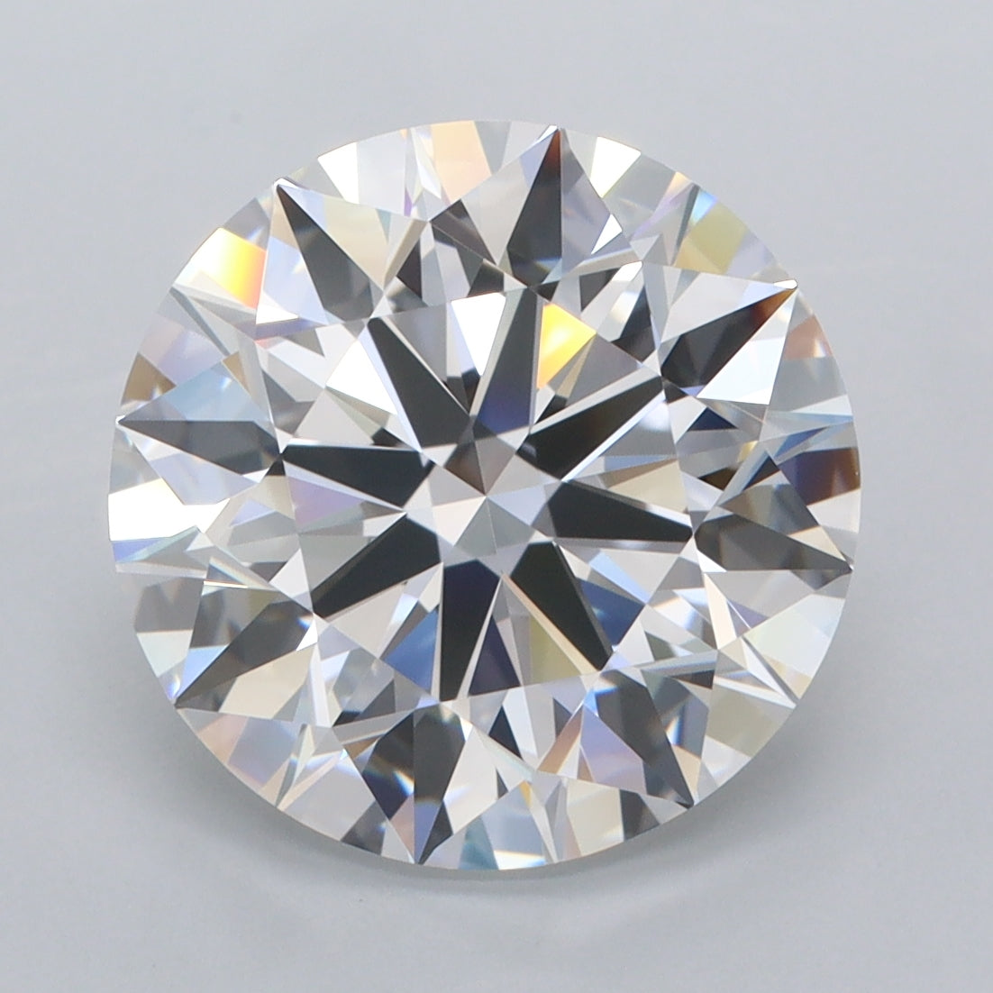 5.39 Carat Round Lab Diamond