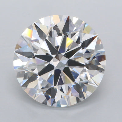 5.39 Carat Round Lab Diamond