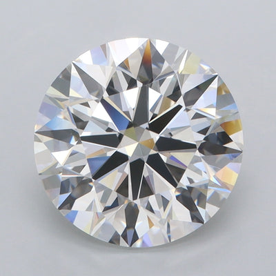 3.80 Carat Round Lab Diamond