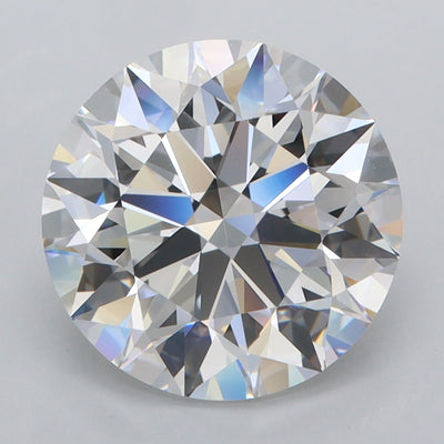 3.79 Carat Round Lab Diamond