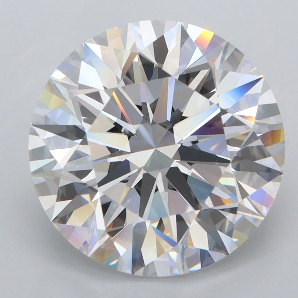 5.60 Carat Round Lab Diamond