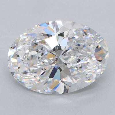 4.08 Carat Oval Lab Diamond