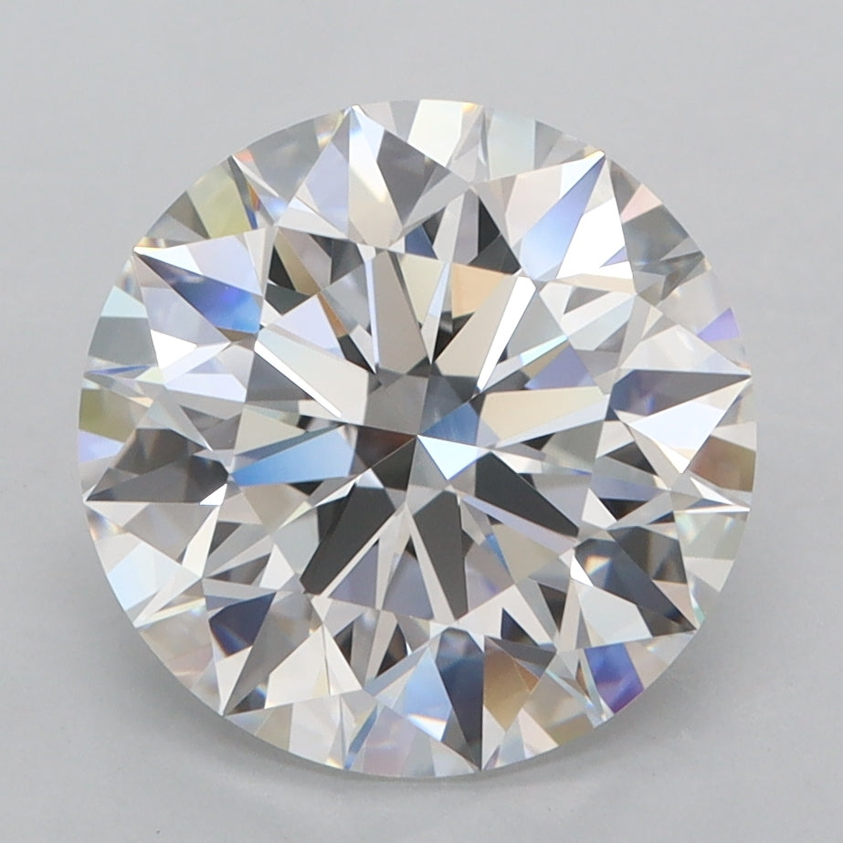 3.80 Carat Round Lab Diamond