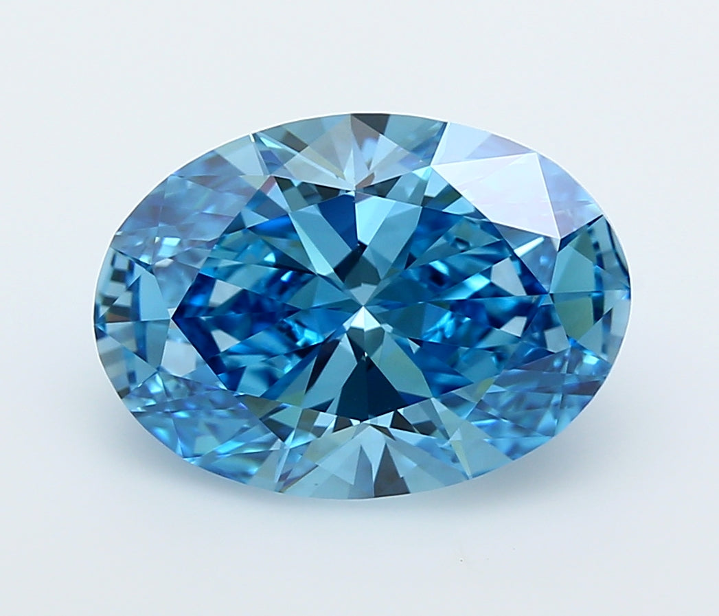4.97 Carat Oval Lab Diamond