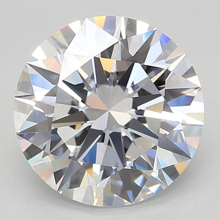 3.68 Carat Round Lab Diamond