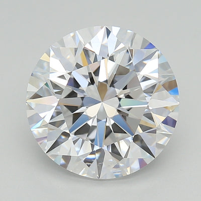 4.34 Carat Round Lab Diamond