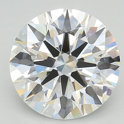 4.08 Carat Round Lab Diamond