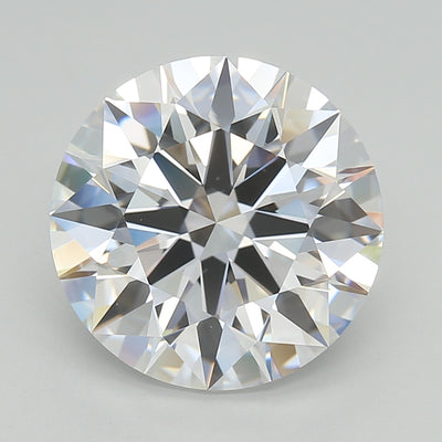 6.14 Carat Round Lab Diamond