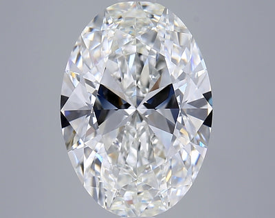 3.78 Carat Oval Lab Diamond