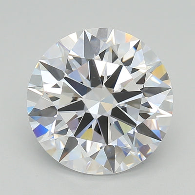 4.02 Carat Round Lab Diamond
