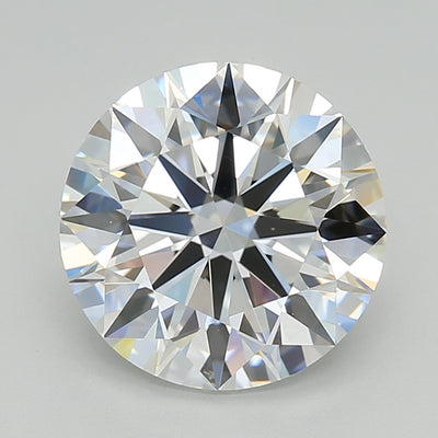 4.01 Carat Round Lab Diamond