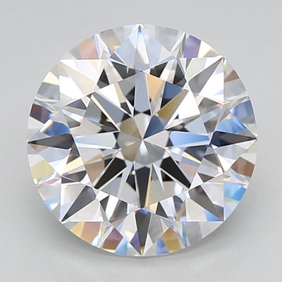 3.84 Carat Round Lab Diamond