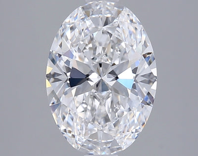 1.66 Carat Oval Lab Diamond