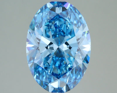 2.43 Carat Oval Lab Diamond