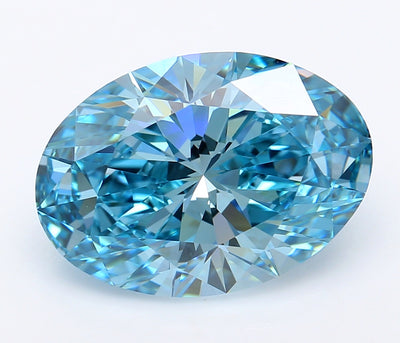 5.30 Carat Oval Lab Diamond