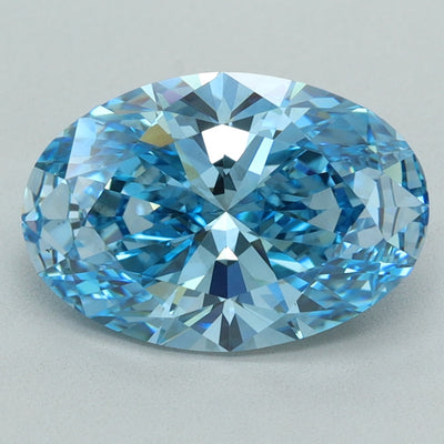 3.43 Carat Oval Lab Diamond