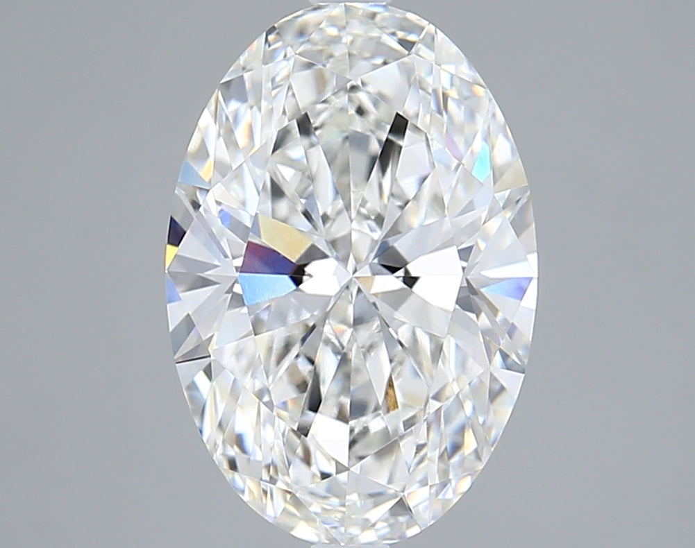 3.92 Carat Oval Lab Diamond