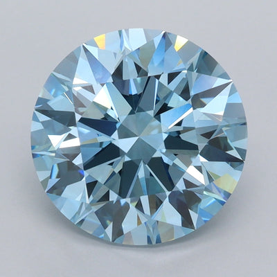 4.00 Carat Round Lab Diamond