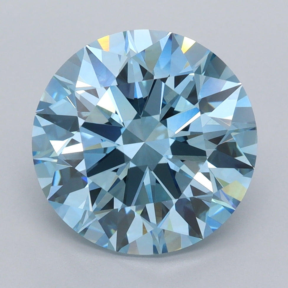 4.00 Carat Round Lab Diamond
