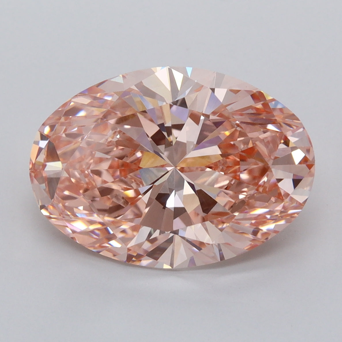 4.98 Carat Oval Lab Diamond