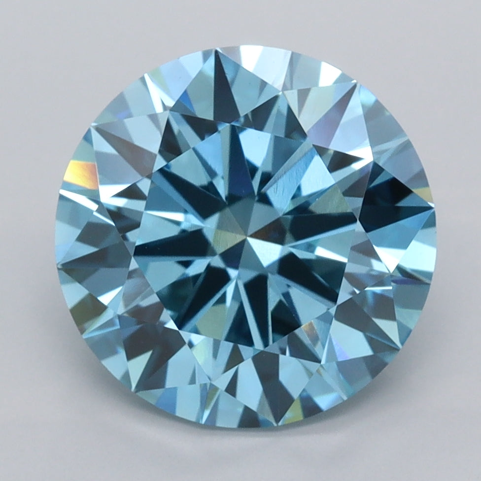 4.05 Carat Round Lab Diamond