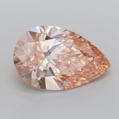 4.92 Carat Pear Lab Diamond