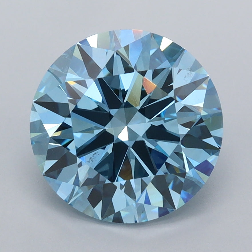 2.89 Carat Round Lab Diamond