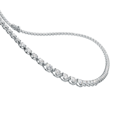 Graduation Necklace K14 White Gold 3ct