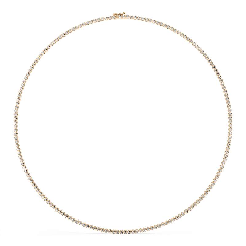 Tennis Necklace 45cm Crown