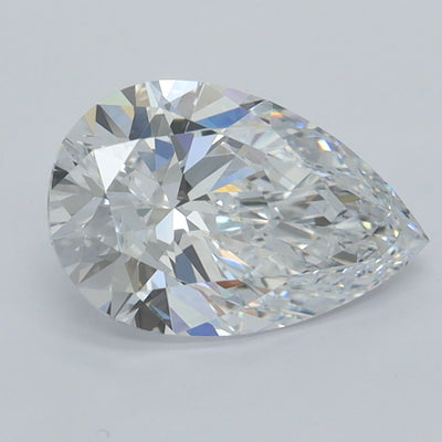 1.54 Carat Pear Lab Diamond