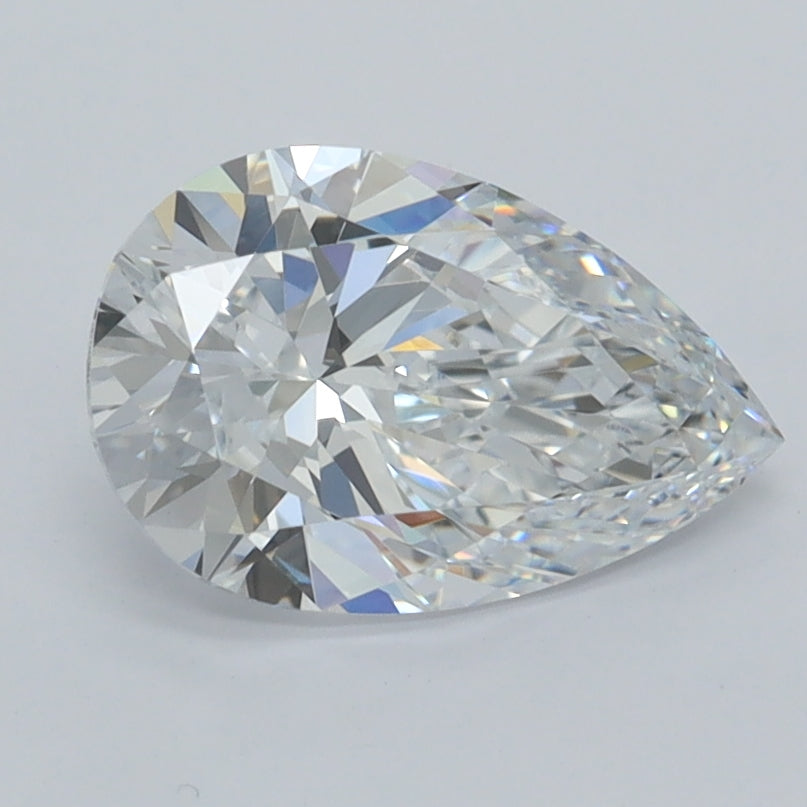 1.54 Carat Pear Lab Diamond