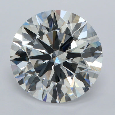 4.01 Carat Round Lab Diamond