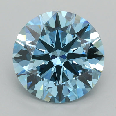 4.02 Carat Round Lab Diamond