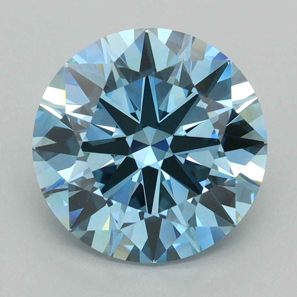 4.02 Carat Round Lab Diamond