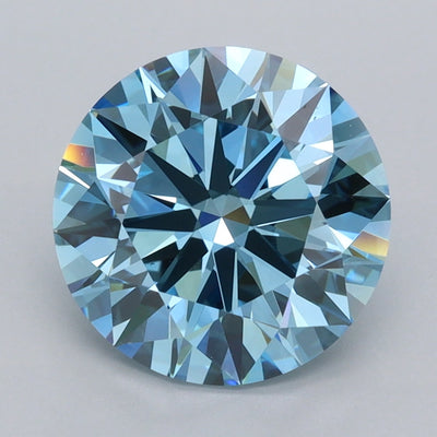 3.02 Carat Round Lab Diamond