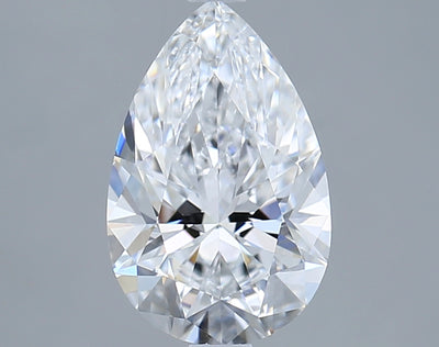 2.00 Carat Pear Lab Diamond