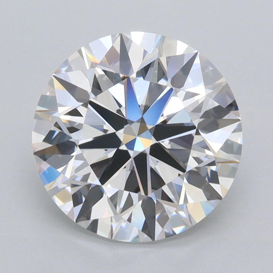 3.08 Carat Round Lab Diamond