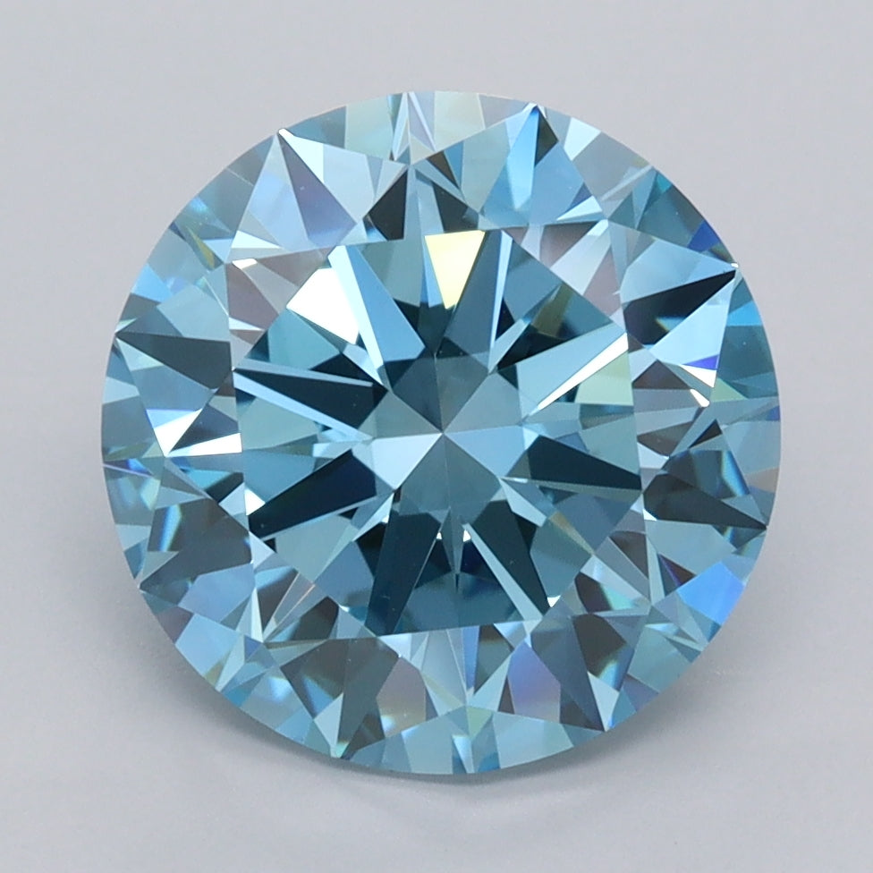 4.00 Carat Round Lab Diamond