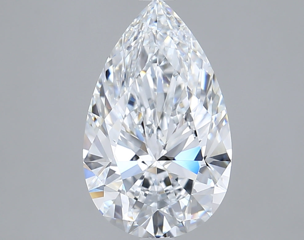 3.02 Carat Pear Lab Diamond
