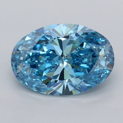 2.55 Carat Oval Lab Diamond